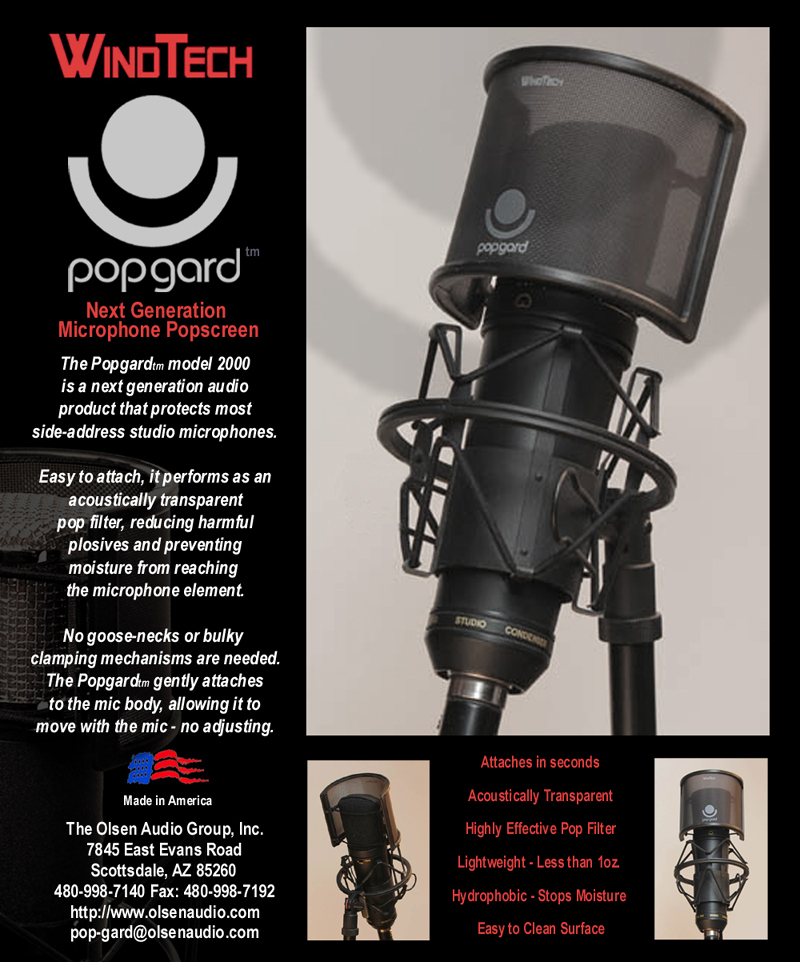 PopGard Microphone Popscreen